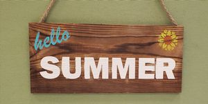 Summer Sign Painting
